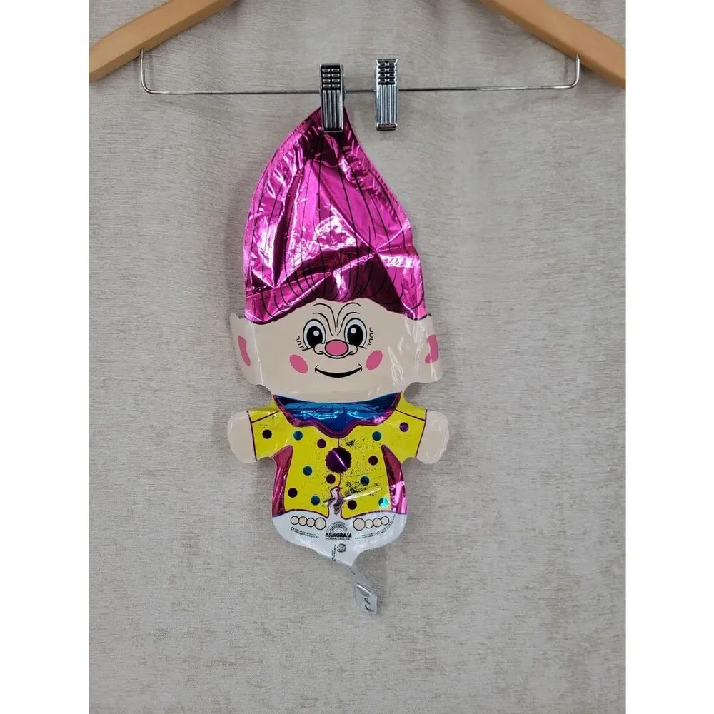 Troll Vintage 90s Happy Birthday Mylar Ballons Bundle Lot Of 5 #1